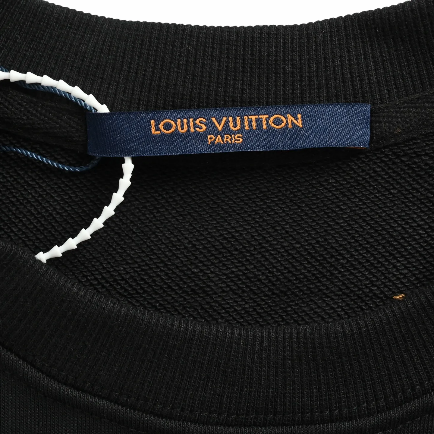 Louis Vuitton/Louis Vuitton 25Fw front and back logo embroidered crew neck sweatshirt